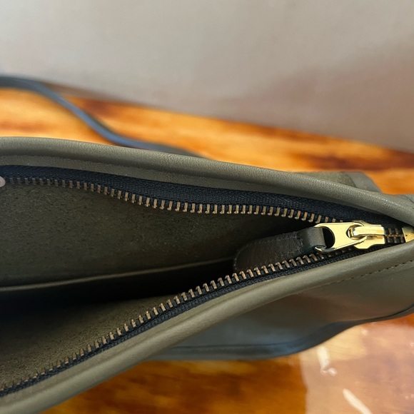 Vintage RARE olive green Coach purse - Picture 5 of 11